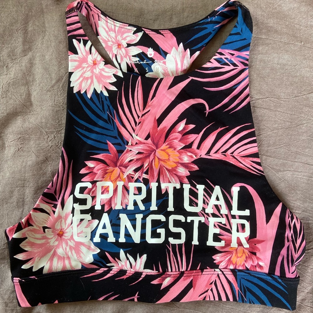 Spiritual Gangster Varsity Tropic Sports Bra